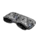 Pirštinės-mova vežimėliui ar rogėms "Bundle up" pilkos spalvos