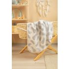 Muslino pledukas kūdikiui "Light feathers" 80x100 cm