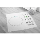 
Muslino vystyklas (foto fonas) kūdikiams