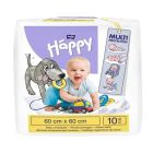 Vienkartiniai neperšlampami paklotai 60x90cm Bella XL  10vnt