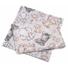 Patalynė kūdikio lopšiukui 80x70cm "Lion" pilka