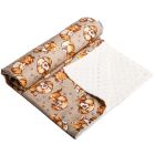 Pledas kūdikiui "Puppy" 100x75cm smėlio spalvos