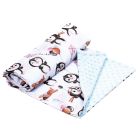 Pledas kūdikiui "Skipper" 100x75cm melsvas