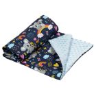 Pledas kūdikiui "Koala in Love" 100x75cm melsvas