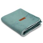 Pledas kūdikiui "Velvet+ green" 100x75cm