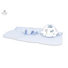 Rankšluostis kūdikiui "UP" blue su gobtuvu 100X100 cm