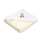 Rankšluostis kūdikiui "Deer" su gobtuvu 100x100cm