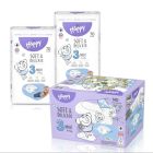 Sauskelnės kūdikiams BELLA Midi "3" 5-9kg 140 vnt Soft&Delicate