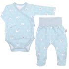 Drabužėliai kūdikiui "Bear glamour mint" 2 dalių  I Drabužių komplektukas kūdikiui internetu geresne kaina