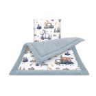 Pledas su pagalve kūdikiui "On road blue"