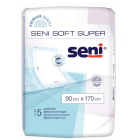 Seni vienkartiniai neperšlampami paklotai 90x170 cm 5vnt