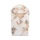 Muslino pledas automobilinei kėdutei "Natural" 90x90 cm beige  internetu geresne kaina