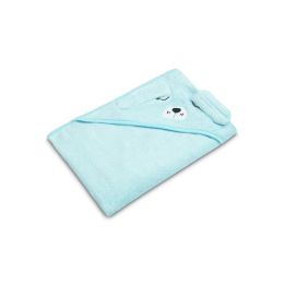 3D Rankšluostis kūdikiui "Doggy" su gobtuvu 100x100cm "frotte" 