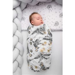 Muslino vystyklas kūdikio vystymui 120x120cm 1vnt. (galima rinktis spalvą)