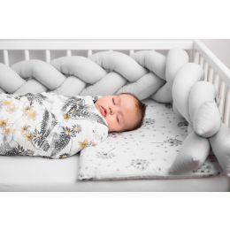 Muslino vystyklas kūdikio vystymui 120x120cm 1vnt. (galima rinktis spalvą)