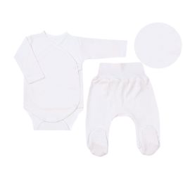 Drabužėliai kūdikiui "Natural white" 2 dalių