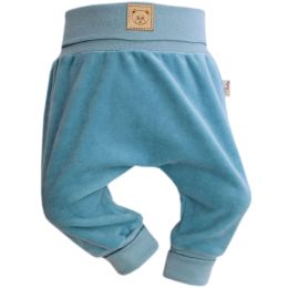 Veliūrinės kelnytės kūdikiui "Iceberg" be pėdučių