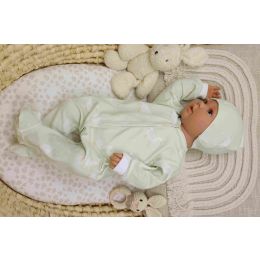 Šliaužtinukai kūdikiui "Goose " pistacijų spalvos