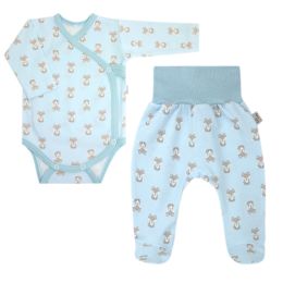 Drabužėliai kūdikiui "Fox blue" 2 dalių 