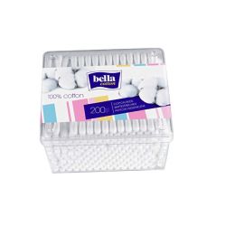 Higieniniai vatos pagaliukai Bella Cotton box