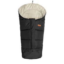 Šiltas miegmaišis - vokelis vežimėliui  "Combi polar" Black/Beige