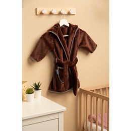 Chalatas kūdikiui "Bear brown" 