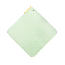 3D Rankšluostis kūdikiui "Dinosaur" su gobtuvu 100x100cm "frotte" 