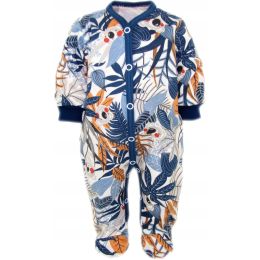 Šliaužtinukai kūdikiui "Tropic" melsvi