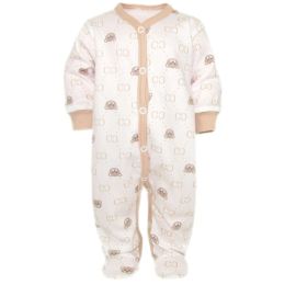 Šliaužtinukai kūdikiui "Bear glamour " smėlio spalvos