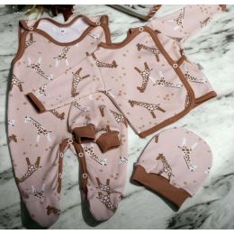 Kūdikio kraitelis - drabužėliai naujagimiui "Melman" 5 dalių 