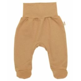 Kelnytės kūdikiui "Jersey" smėlio spalvos su pėdutėmis