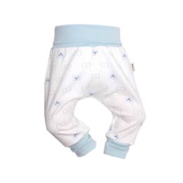 Kelnytės kūdikiui "Bear glamour mint" baltos be pėdučių