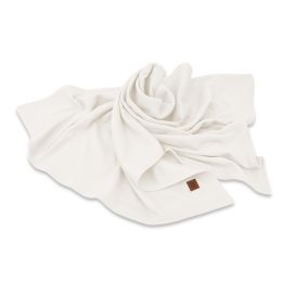 Medvilninis pledas kūdikiui "Interlock ecru" 100x75cm 