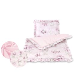 Pledas su pagalve kūdikiui  "Fly with me" I Komplektai vežimėliui