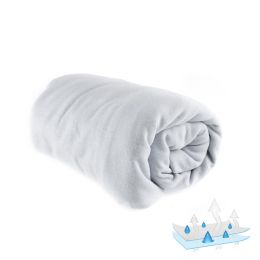 Kummiga voodilina hällile "Jersey" 90x40 (veekindla)