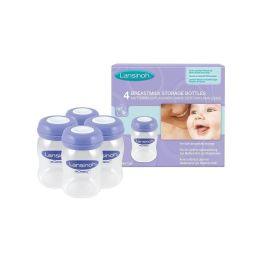 Lansinoh buteliukai pieno laikymui 4 vnt