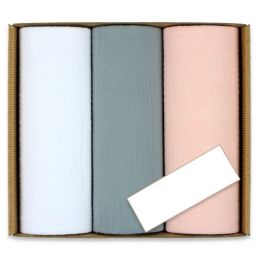 Muslino vystyklų rinkinys kūdikiams "KRESH" 