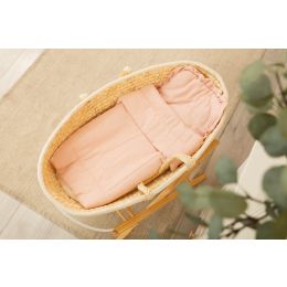 Komplektas kūdikiui "Natural lilia" pledas 56x76 cm ir pagalvė 36x28 cm