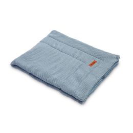 Muslino ir megztos medvilnės pledukas ir pagalvė kūdikiui "Luxury"