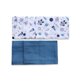 Muslino vystyklų rinkinys kūdikiams "Mini" 5 vnt 38x38 cm