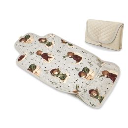 Neperšlampamas pervystymo paklotas kūdikiui "Zoo nugat" 93 x 50 cm