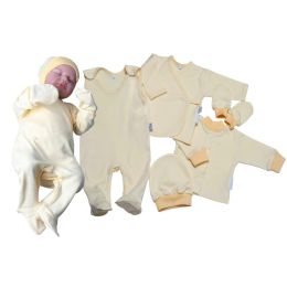 Kūdikio kraitelis - drabužėliai naujagimiui "Bear glamour" baltas 5 dalių internetu geresne kaina
