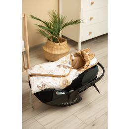 Pledas automobilinei kėdutei "Cosy Clouds" XL 115X115 cm