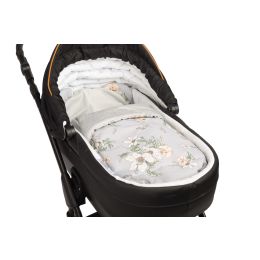 Komplektas kūdikiui "Natural lilia" pledas 56x76 cm ir pagalvė 36x28 cm