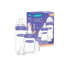 Kūdikio buteliukų pradinis rinkinys "Lansinoh" 160+ 240 ml 2 vnt.