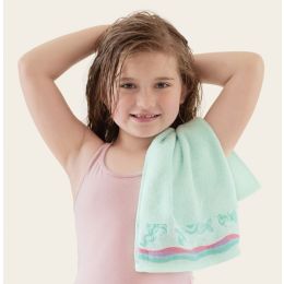 Rankšluostis vaikiškas "Mermaid turquoise" 