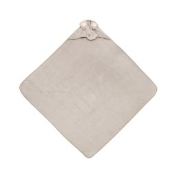 3D Rankšluostis kūdikiui "Elephant" su gobtuvu 100x100cm "frotte" 