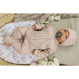 Šliaužtinukai kūdikiui "Lined lux" latte 