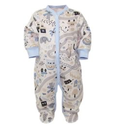 Šliaužtinukai kūdikiui "Sunny days" melsvi