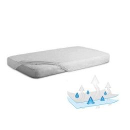 Neperšlampama paklodė su guma "Frotte" pilkos sp. 